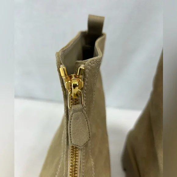 Prada
Suede Booties with Zip - Picture 5 of 9